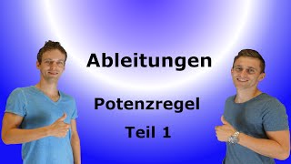 Ableitungen  Potenzregel Teil 1 mit AufgabenLösung [upl. by Delanos]