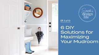 6 DIY Solutions for Maximizing Your Mudroom Ep 5 [upl. by Diego972]