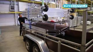 Euroscaffold Rolsteiger transport Steigerdolly [upl. by Yentihw]