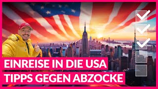 Einreise in die USA Die TOP 10 Tipps zur Immigration 2024 [upl. by Itirp]