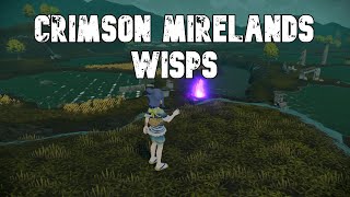 All Crimson Mirelands Wisp Locations  Pokemon Legends Arceus PLA [upl. by Spiers]