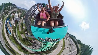 Phantoms Revenge warped onride POV Kennywood [upl. by Cormick]