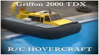 rc HOVERCRAFT  Griffon 2000 TDX  Modellbau LIVE [upl. by Krahling]