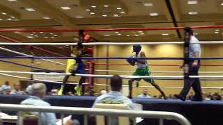 Jaron quotBootsquot Ennis vs Richardson Hitchins rnd 2 2015 National Golden Gloves [upl. by Olympie]