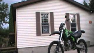 2000 KX 250 Street Legal [upl. by Yelena]