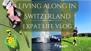 Expat life In Geneva Aesthetic Vlog  Autumn Golfing amp Eating Fondue [upl. by Evars]