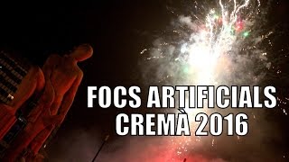 MASCLETÀ NOCTURNA CREMÀ FALLA MUNICIPAL 2016  Pirotecnia Europla [upl. by Biegel100]