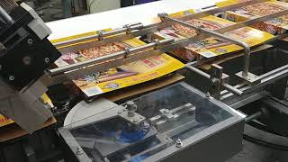 Molinaros Pizza Cartoning Machine  Langen B1 Rebuilt [upl. by Leif]