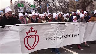 SSPX in March For Life 2016 [upl. by Yaja]