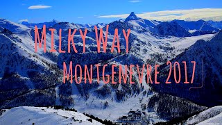 Ski Milky Way  Montgenevre 2017 [upl. by Milt356]