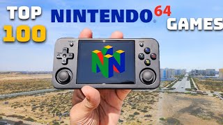 Top 100 N64 Games Tested on ANBERNIC RG35XX H [upl. by Tammie]