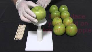 Daffy Farms Caramel Apple Stick Inserter [upl. by Ahtnamas]