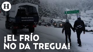 ¡Continuará el frío Debido a frente frío 22 y 23 se esperan temperaturas bajo cero en estos estados [upl. by Deanne5]