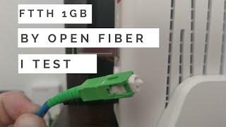 Testiamo la FTTH a 1Gbs di Wind Tre by Open Fiber [upl. by Ecurb]