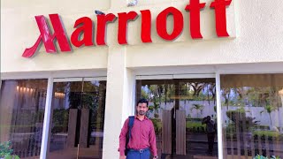 A Day at Marriott hotel Karachi Bhut acha Bana hua hai Marriott hotel [upl. by Suoivatnom]