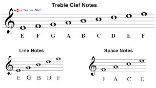 How To Read Notes  Read Music  The Staff and Treble Clef  Lesson 9 [upl. by Dlorad]