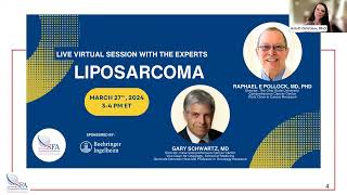 Liposarcoma Educational Webinar [upl. by Saxena]