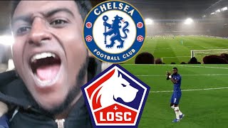 CHELSEA 21 LILLE  CHELSEA THROUGH TO ROUND 16 CL  MATCHDAY VLOG WITH LEWIS [upl. by Tterrag]