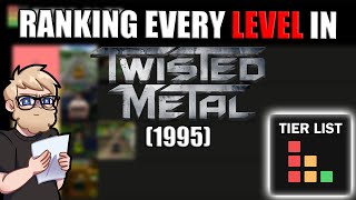 Twisted Metal 1995 Levels TIER LIST [upl. by Darlleen977]