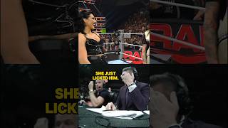 Michael Cole was so disgusted 😂 [upl. by Allerbag869]