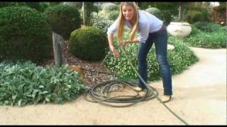 How to Roll Up a Garden Hose [upl. by Adnelg933]