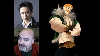 Anime Voice Comparison Escanor Seven Deadly Sins [upl. by Jaquelyn]