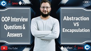 Abstraction VS Encapsulation  OOP Interview Questions amp Answers  Object Oriented HindiUrdu [upl. by Troth]