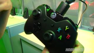 E3 2013 Probamos el mando de Xbox One HD en HobbyConsolascom [upl. by Wilmott]