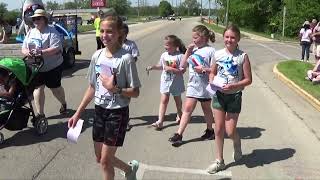 Muscoda Mushroom Fest Parade 51824 [upl. by Patt710]