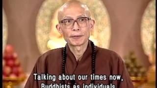 The relationship between Buddhism and politicsGDD0195 Master Sheng Yen [upl. by Atsyrk]