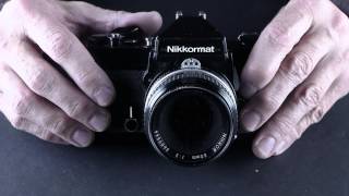 Kenneth Wajda Buying a Film Camera NIKON NIKKORMAT FT2 [upl. by Nahtnoj]