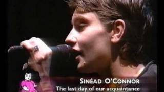 Sinéad OConnor  The last day of our acquaintance  Live  Pinkpop 1995 [upl. by Follansbee]