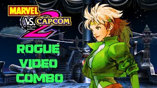 Marvel VS Capcom 2  Rogue Combo Video [upl. by Aurie101]