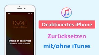 MitOhne iTunes Deaktivietes iPhone zurücksetzen oder wiederherstellen iOS 171615 [upl. by Wiley]