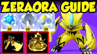 POKEMON UNITE ZERAORA GUIDE BEST Pokemon Unite Zeraora Moveset and Item Guide [upl. by Tyrone974]