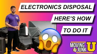 Electronics Disposal Not Easy But Heres How to Get Rid of TVs Computers and More [upl. by Yhtrod228]