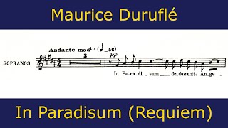 Maurice Duruflé  Requiem In Paradisum [upl. by Wohlen921]