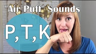 How to Pronounce the P T and K Sounds in American English [upl. by Chantal537]