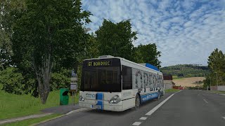 Linka 61  Borovec  Hlavní nádraží  Irisbus Citelis CNG 12M ev č 216 DPMP  SIMT SIMULATOR 179 [upl. by Dart]