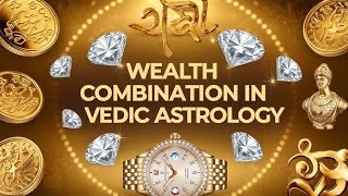 Wealth Combination in Vedic Astrology II धन योग कुंडली मैं कैसे बनता है [upl. by Saleem]