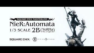 SQUARE ENIX MASTERLINE NieRAutomata 13 Scale 2B [upl. by Eilegna]