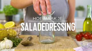 Hoe maak je saladedressing  Als een echte chef [upl. by Eidnew]