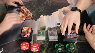 ANOWON THE RUIN THIEF VS OBUUN MUL DAYA ANCESTOR BRAND NEW ZENDIKAR RISING COMMANDER GAME PLAY [upl. by Weinstein]