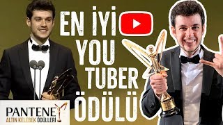 EN İYİ YOUTUBER ÖDÜLÜNÜ ALDIM  ALTIN KELEBEK [upl. by Dyrraj]