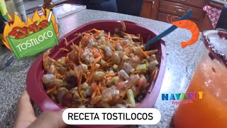 Receta TOSTILOCOS NAYARIT [upl. by Vassili376]