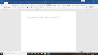 How to Stop Text From Erasing When Typing In Word Document Tutorial [upl. by Nalyac]