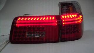 LED Rückleuchten BMW 5er E39 Touring rotklar by SWTuning [upl. by Idisahc]