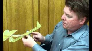 How to fly a Rubber band plane [upl. by Janik]