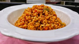 Domatesli Bulgur Pilavı Tarifi [upl. by Durr]