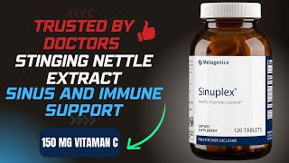 Metagenics Sinuplex Review  Natural Sinus Supplement [upl. by O'Conner]